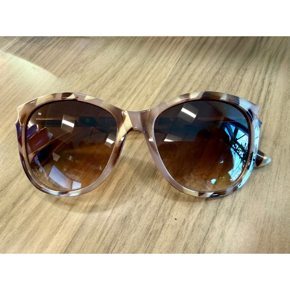 Loft Womens Cat Eye Sunglasses Marbled Tortoise Gold LG54180-1EP2-GN2 Brown